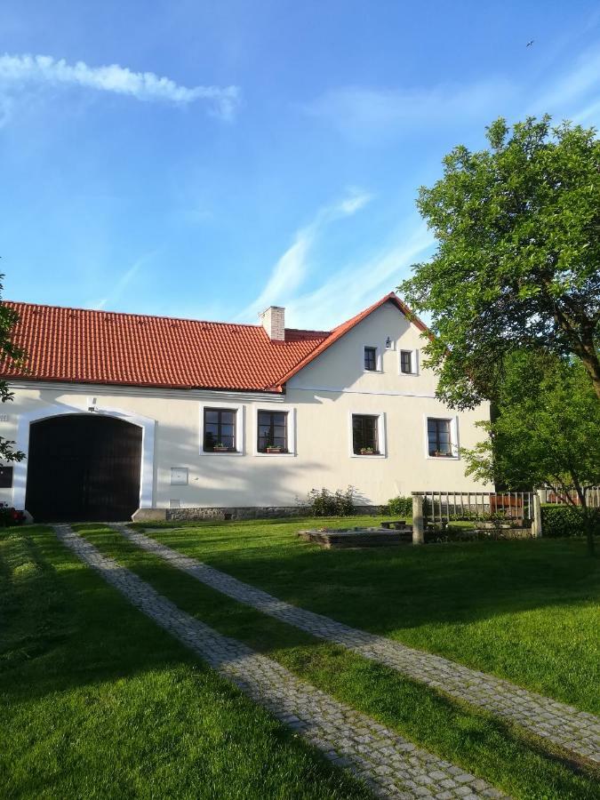 Usedlost Pod Javorem Telč Kültér fotó